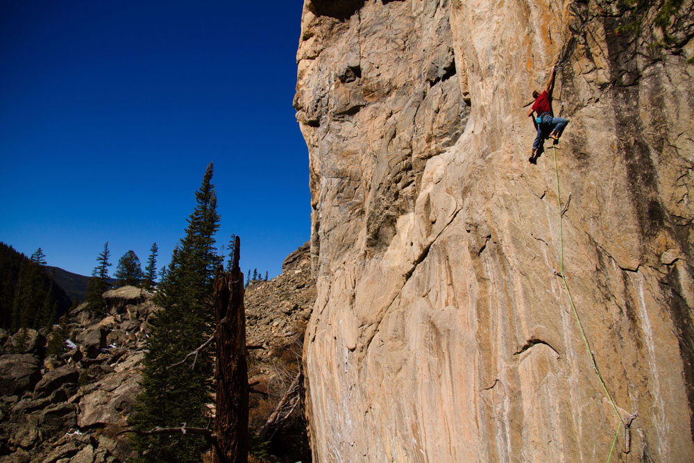 Author, coach, and pro climber, Mark Anderson on his new Independence Pass Testpiece, Insurrection, 5.14c