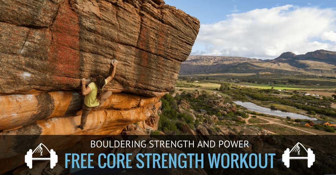 bouldering core strength workout