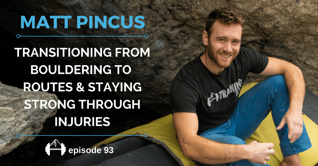 MATT PINCUS Online climbing training